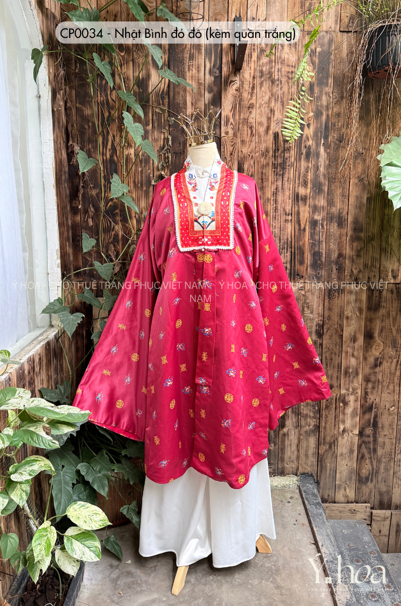 CP0034 - Nhật Bình đỏ đô (kèm quần trắng)